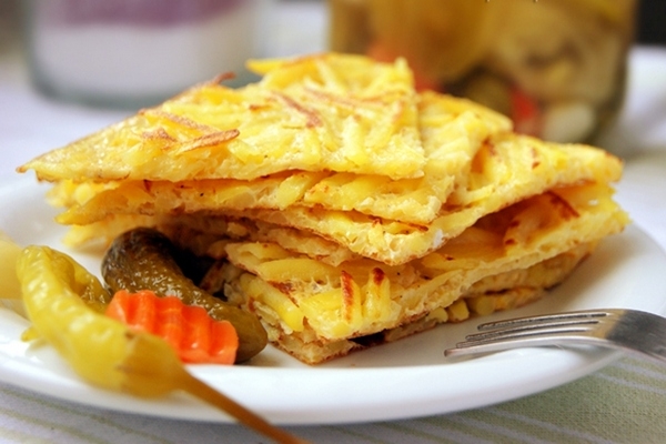 Картошечка «Скоростная» на сковороде Картошечка «Скоростная» на сковороде