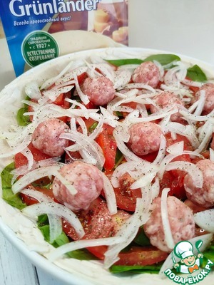 Киш со шпинатом и сыром Киш со шпинатом и сыром