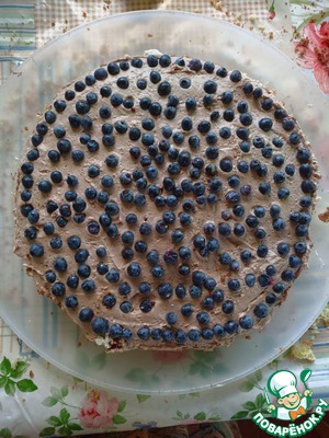 Большой торт с крем-чиз