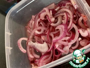 Брускетта с лисичками