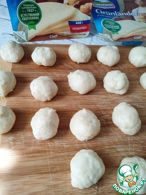 Булочки с сыром "Забавный шашлычок" Булочки с сыром "Забавный шашлычок"