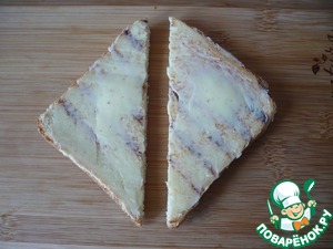 Бутерброды на тостах "Краски осени"