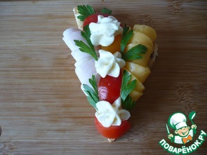 Бутерброды на тостах "Краски осени"