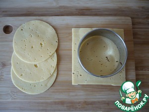 Бутерброды на тостах "Краски осени"