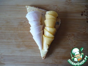 Бутерброды на тостах "Краски осени"