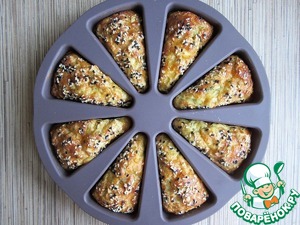 Порционные пироги из лаваша с сыром