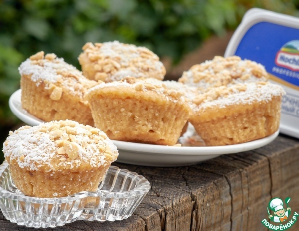 Кокосово-арахисовые кексы