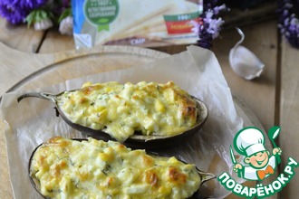 Заливной пирог с капустой и сыром