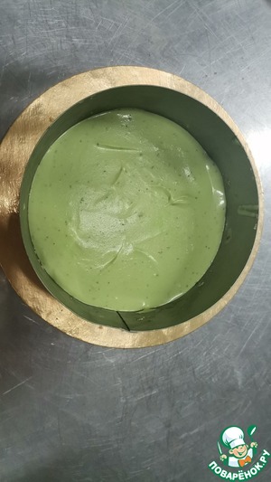 Чизкейк-лимон, мята и матча Чизкейк-лимон, мята и матча