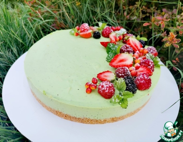 Чизкейк-лимон, мята и матча Чизкейк-лимон, мята и матча