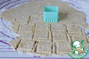 Хрустящее луковое печенье