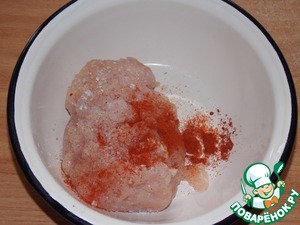 Быстрая самса с фаршем и сыром