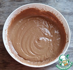 Шоколадно-творожные кексы с миндальными лепестками