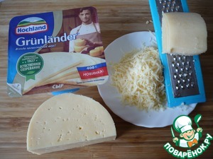 Рулет с сыром и ветчиной Рулет с сыром и ветчиной