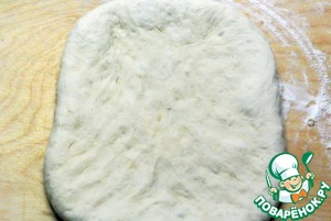 Домашний хлеб с ветчиной и сыром