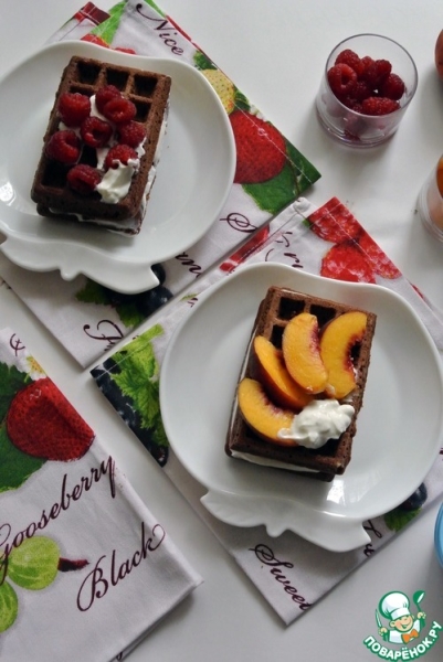 Шоколадные вафли