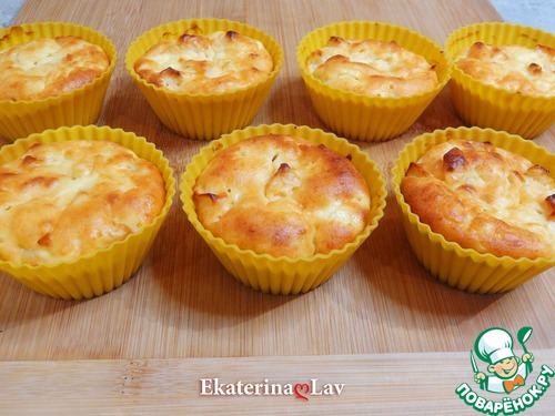 Сырники в духовке с яблоком