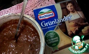 Десерт сырно-шоколадный в микроволновой печи Десерт сырно-шоколадный в микроволновой печи