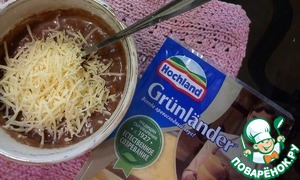 Десерт сырно-шоколадный в микроволновой печи Десерт сырно-шоколадный в микроволновой печи