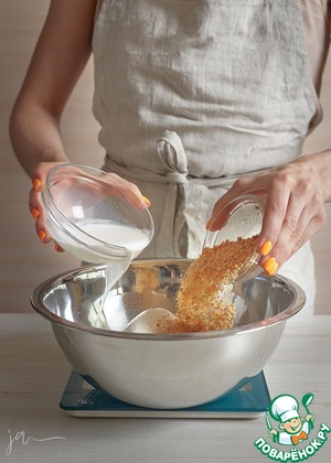 Кокосово-арахисовые кексы