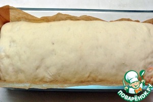 Домашний хлеб с ветчиной и сыром