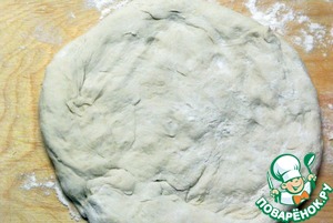 Домашний хлеб с ветчиной и сыром