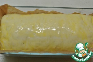 Домашний хлеб с ветчиной и сыром