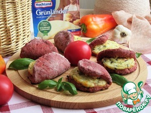 Свекольные сочники с сыром