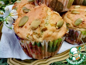 Творожно-кабачковые маффины