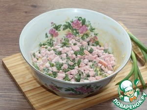 Кексы «Сырный и колбасный перекус»