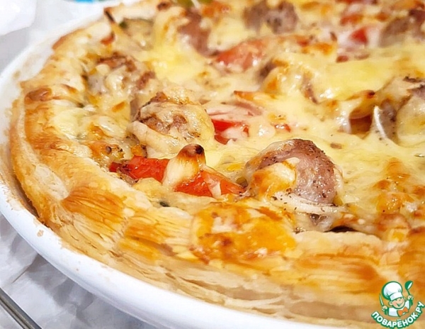 Киш со шпинатом и сыром Киш со шпинатом и сыром