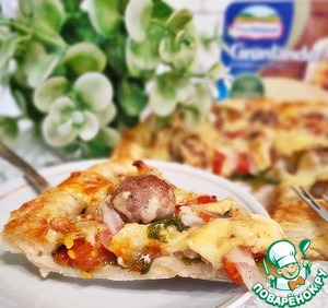 Киш со шпинатом и сыром Киш со шпинатом и сыром