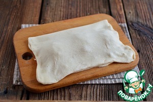 Ленивые слоеные пирожки на сковороде Ленивые слоеные пирожки на сковороде