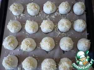 Закусочные сырные булочки "Два сыра"