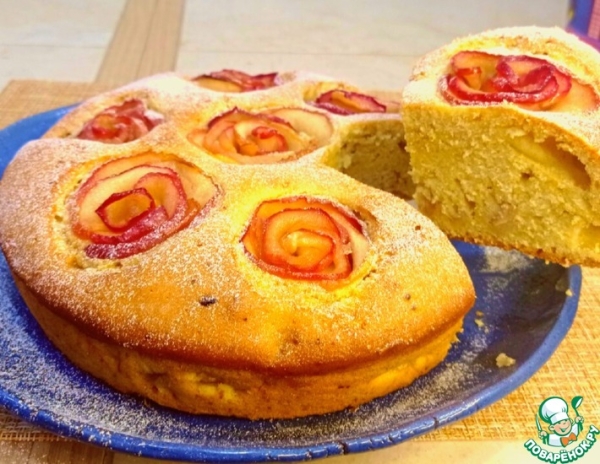 Нежнейший пирог с яблоками