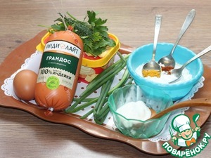 Кексы «Сырный и колбасный перекус»