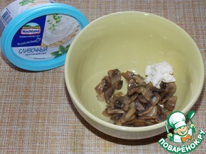 Фаршированные яйца с грибами и сыром Фаршированные яйца с грибами и сыром