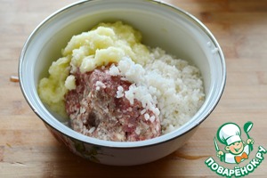 Фаршированные кабачки, запеченные в молоке