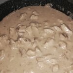 Куриное филе с чесноком в сметане Куриное филе с чесноком в сметане