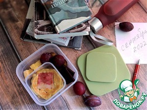 Овсяные оладьи с припёком из индейки Овсяные оладьи с припёком из индейки