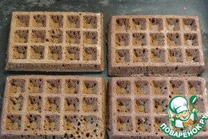 Шоколадные вафли