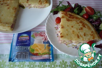 Галета с творожным сыром и смородиной Галета с творожным сыром и смородиной