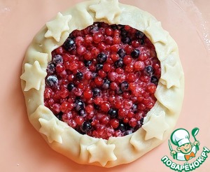 Галета с творожным сыром и смородиной Галета с творожным сыром и смородиной