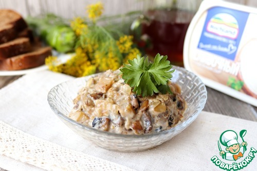 Икра из баклажанов с плавленым сыром