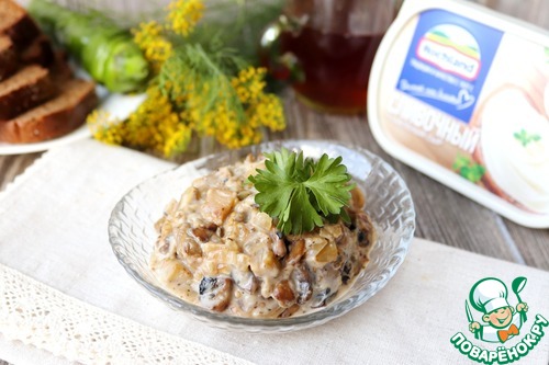 Икра из баклажанов с плавленым сыром