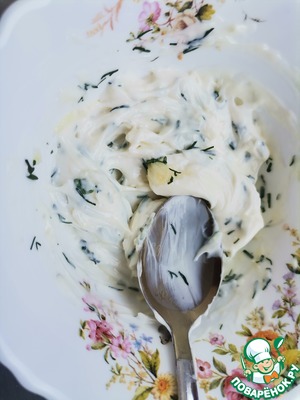 Кабачки-гриль с плавленым сыром