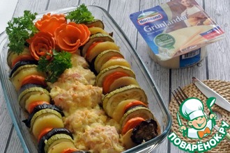 Кабачки в сырном кляре