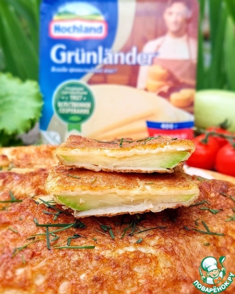 Кабачки в сырном кляре