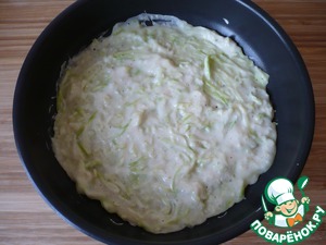 Кабачковая лепешка для школьного перекуса