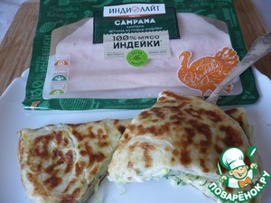 Кабачковая лепешка для школьного перекуса